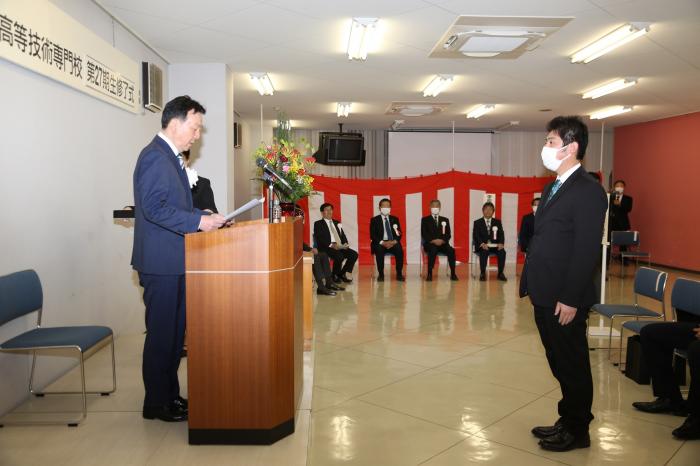 愛知県職業能力開発協会会長賞　　　　　牧原　大斗さん　（武田機工㈱）